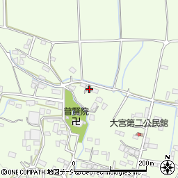 栃木県栃木市大宮町1629周辺の地図