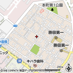 茨城県ひたちなか市勝田本町周辺の地図