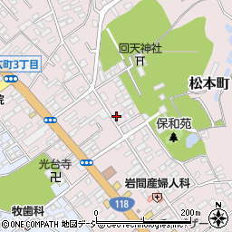 茨城県水戸市松本町15-5周辺の地図