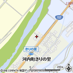 石川県白山市河内町きりの里23周辺の地図