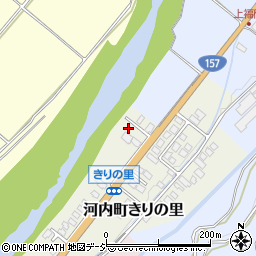 石川県白山市河内町きりの里22周辺の地図