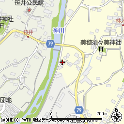長野県上田市林之郷433周辺の地図