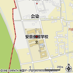 長野県安曇養護学校周辺の地図