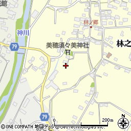 長野県上田市林之郷376周辺の地図