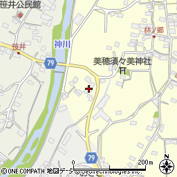 長野県上田市林之郷440周辺の地図