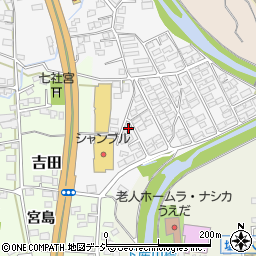 長野県上田市築地102-9周辺の地図