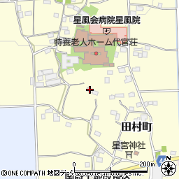 栃木県栃木市田村町945周辺の地図