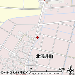 石川県小松市北浅井町イ355周辺の地図