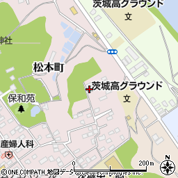 茨城県水戸市松本町11-1周辺の地図
