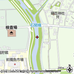 石関橋周辺の地図