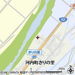 石川県白山市河内町きりの里21周辺の地図