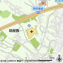 ホームセンター山新笠間店周辺の地図