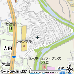 長野県上田市築地102周辺の地図