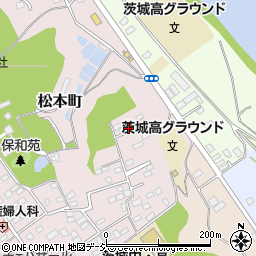 茨城県水戸市松本町11-18周辺の地図