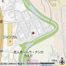 長野県上田市築地51-8周辺の地図