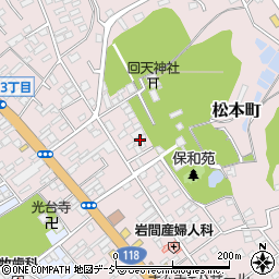 茨城県水戸市松本町15-27周辺の地図
