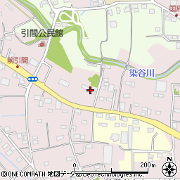 群馬県高崎市引間町92周辺の地図