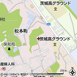 茨城県水戸市松本町11-2周辺の地図