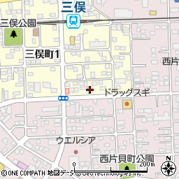 飯田産業前橋周辺の地図