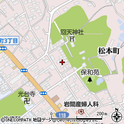 茨城県水戸市松本町15周辺の地図