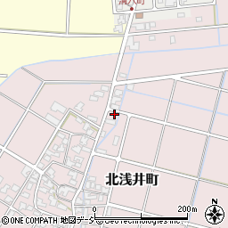 石川県小松市北浅井町イ357周辺の地図