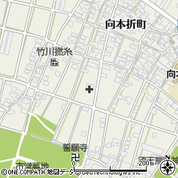 石川県小松市向本折町ヲ38周辺の地図