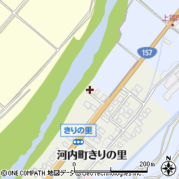 石川県白山市河内町きりの里30周辺の地図