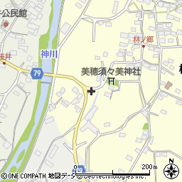 長野県上田市林之郷458周辺の地図