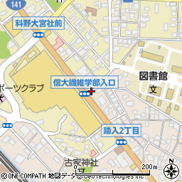 株式会社トラスト上田店周辺の地図