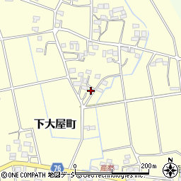 群馬県前橋市下大屋町644周辺の地図