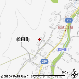 栃木県足利市松田町1184周辺の地図