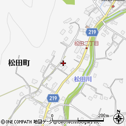 栃木県足利市松田町1190周辺の地図