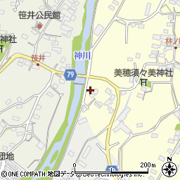 長野県上田市林之郷437周辺の地図