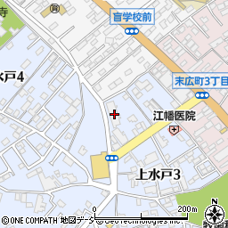 株式会社大山都市建築設計　水戸設計室周辺の地図