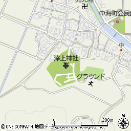 滓上神社周辺の地図