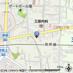 長野銀行三好町支店 ＡＴＭ周辺の地図