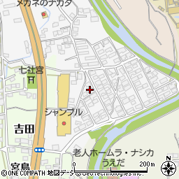 長野県上田市築地102-21周辺の地図