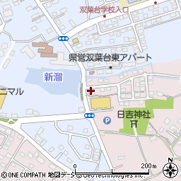 茨城県水戸市中丸町455-18周辺の地図