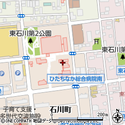 日和産業株式会社　水戸病院係周辺の地図