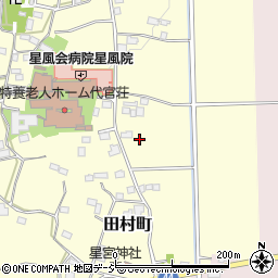栃木県栃木市田村町822周辺の地図