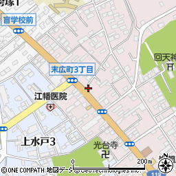 有限会社長谷川石材店周辺の地図