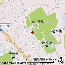 茨城県水戸市松本町15-16周辺の地図