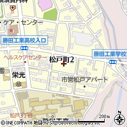まごころの家 ひたちなか松戸周辺の地図