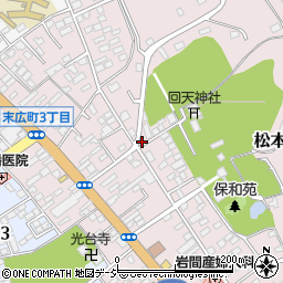 茨城県水戸市松本町16-1周辺の地図