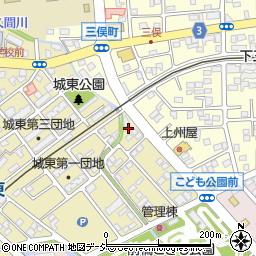 仏道館周辺の地図