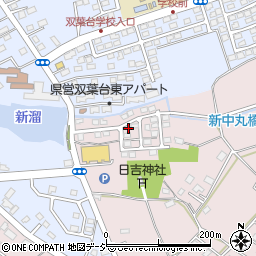 茨城県水戸市中丸町455-23周辺の地図