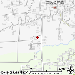 長野県上田市築地192周辺の地図