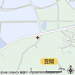 茨城県笠間市大郷戸1086周辺の地図