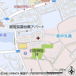 茨城県水戸市中丸町455-32周辺の地図