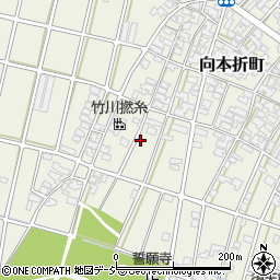 石川県小松市向本折町ヲ21周辺の地図
